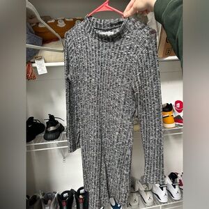 Abercrombie Ribbed Bodycon Sweater Dress